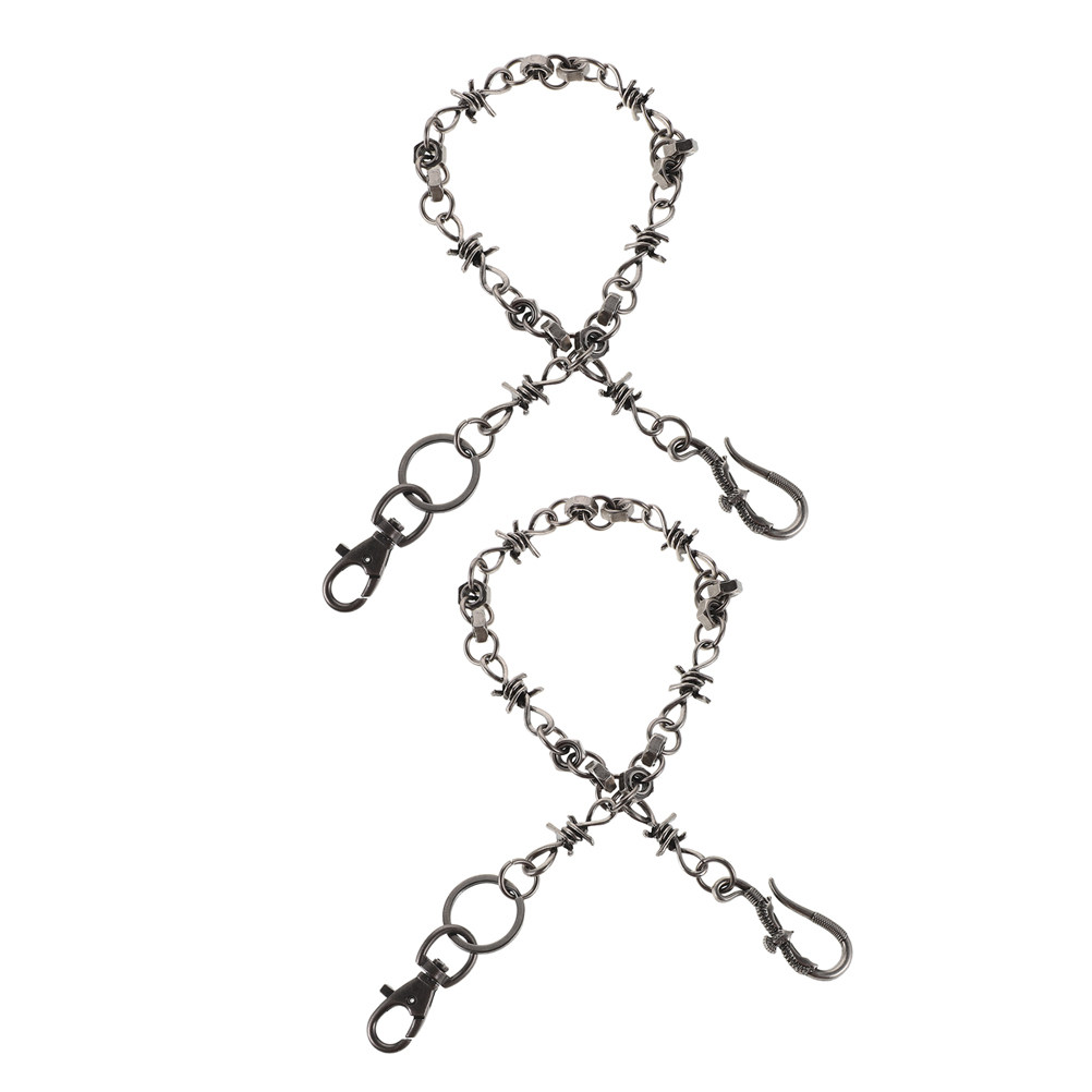 Men'S Accessories Vintage - 2개입 남성 펑크 빈티지 바지 체인