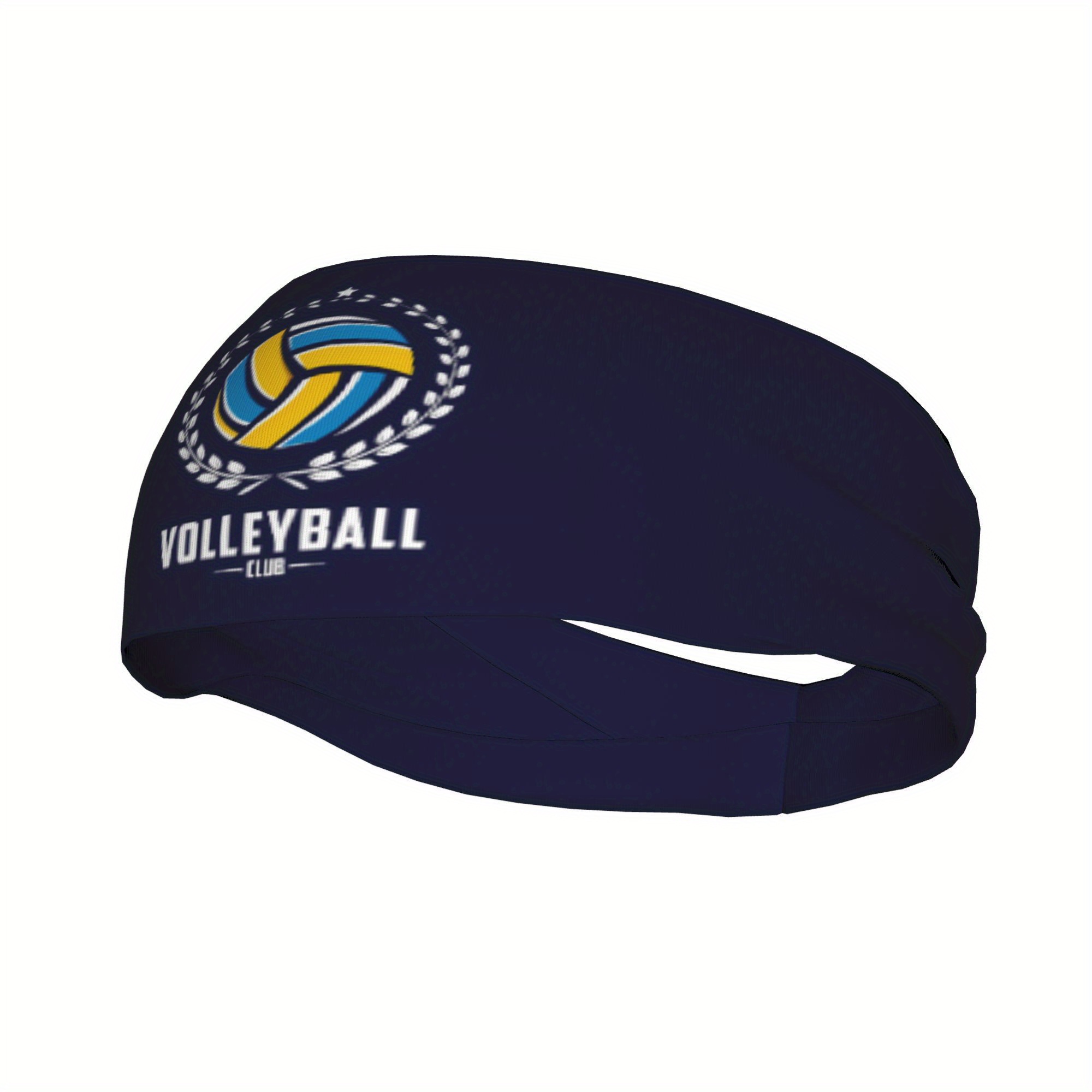 Men'S Volleyball Accessories - 배구 클럽 머리띠 네이비 블루 스포츠