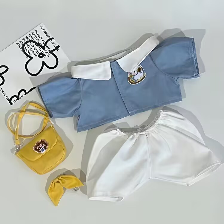 Men'S Accessories Anime - 40cm 아기옷, 면인형옷, 자세변경세트, 변경가능한 속성,