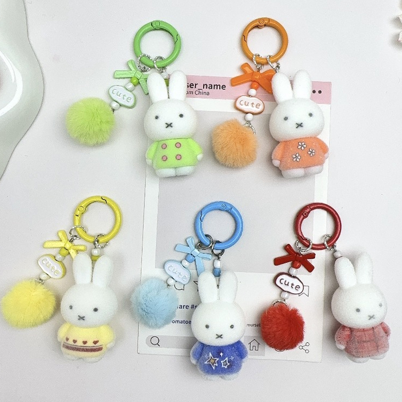 Men Accessories To Look Good - Miffys Kawaii 남성 여성을위한 키 체인
