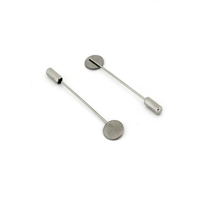 10개/세트 10 15mm 스테인레스 스틸 롱 브로치  - Men Accessories Brooch 리뷰 및 가격