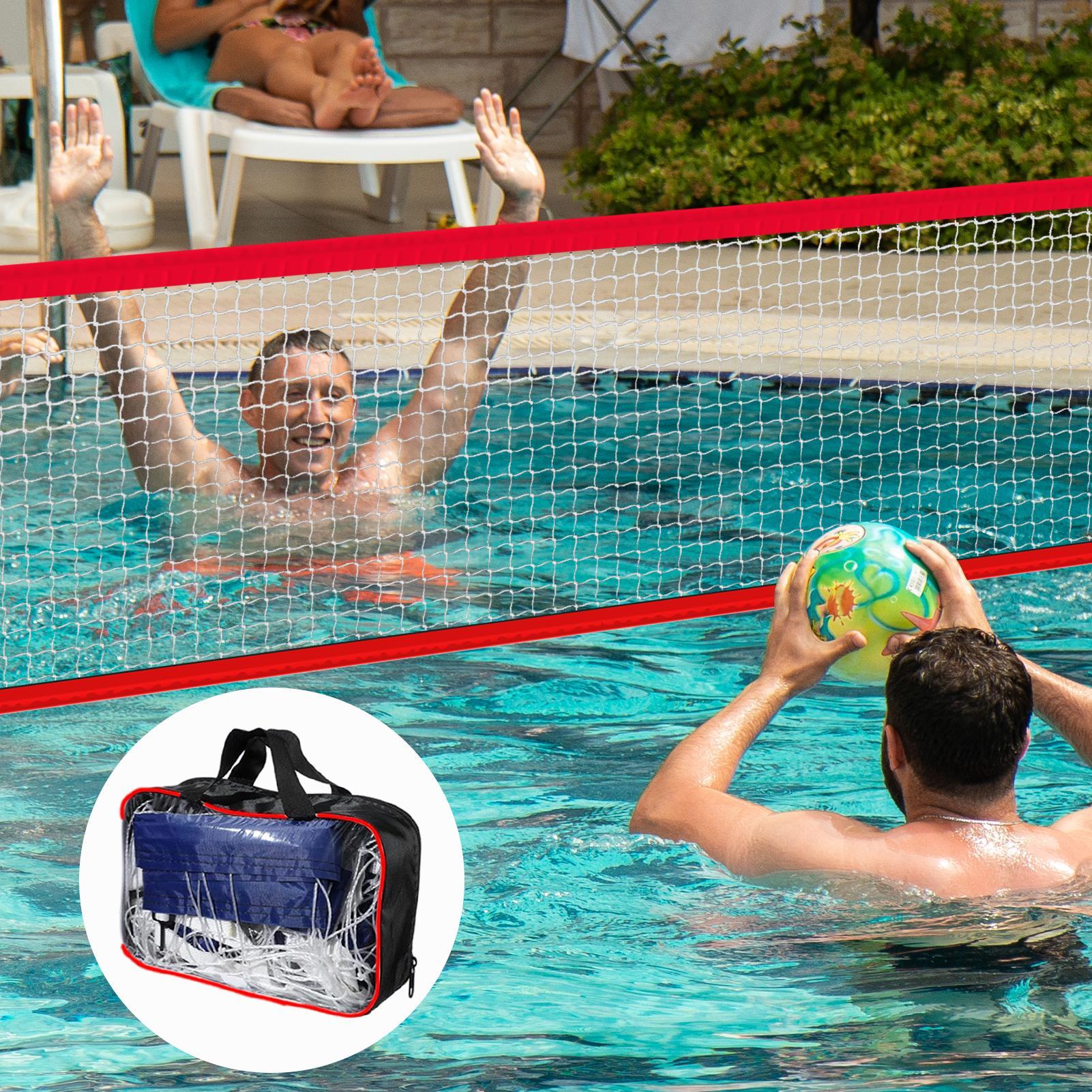 수영장 배구 네트 450x90cm 나일론 휴대용 배구  - Men'S Volleyball Accessories 리뷰 및 가격