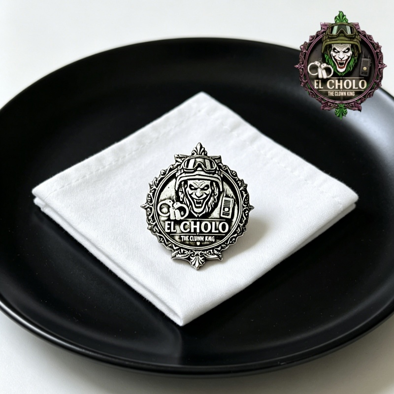 맞춤형 광대 로고 브로치, 개인 맞춤형 레트로 고딕 스 - Men Accessories Brooch 리뷰 및 가격