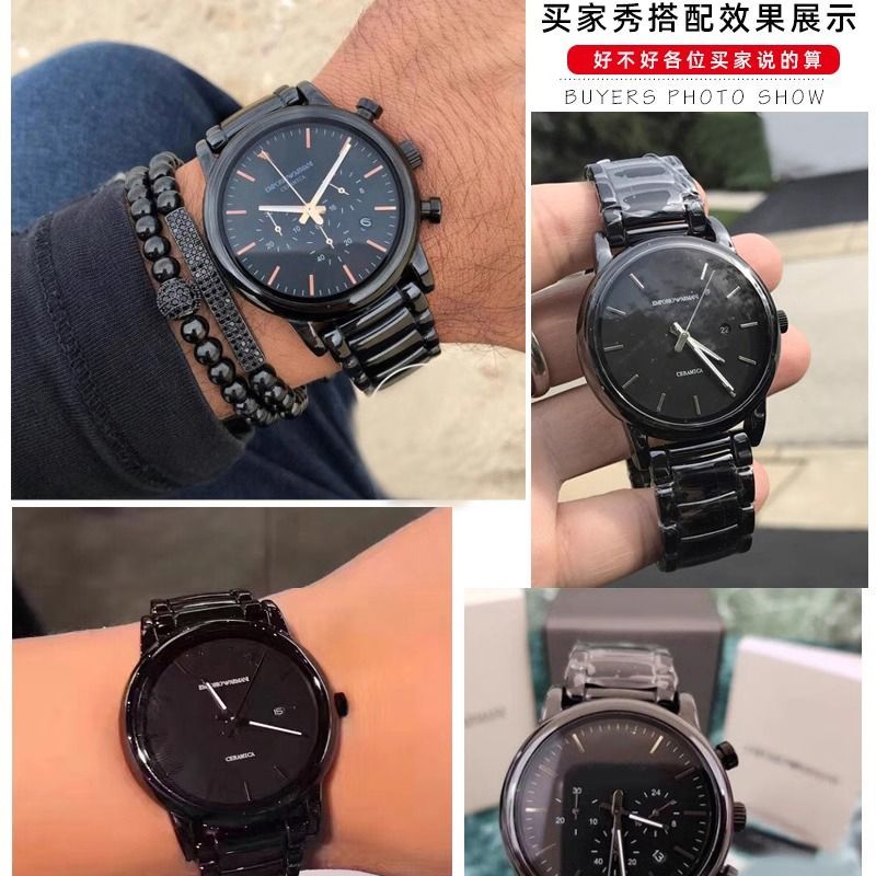 아르마니 시계 세라믹 시계 밴드 케이스 AR70002  - Men'S Accessories Armani 리뷰 및 가격