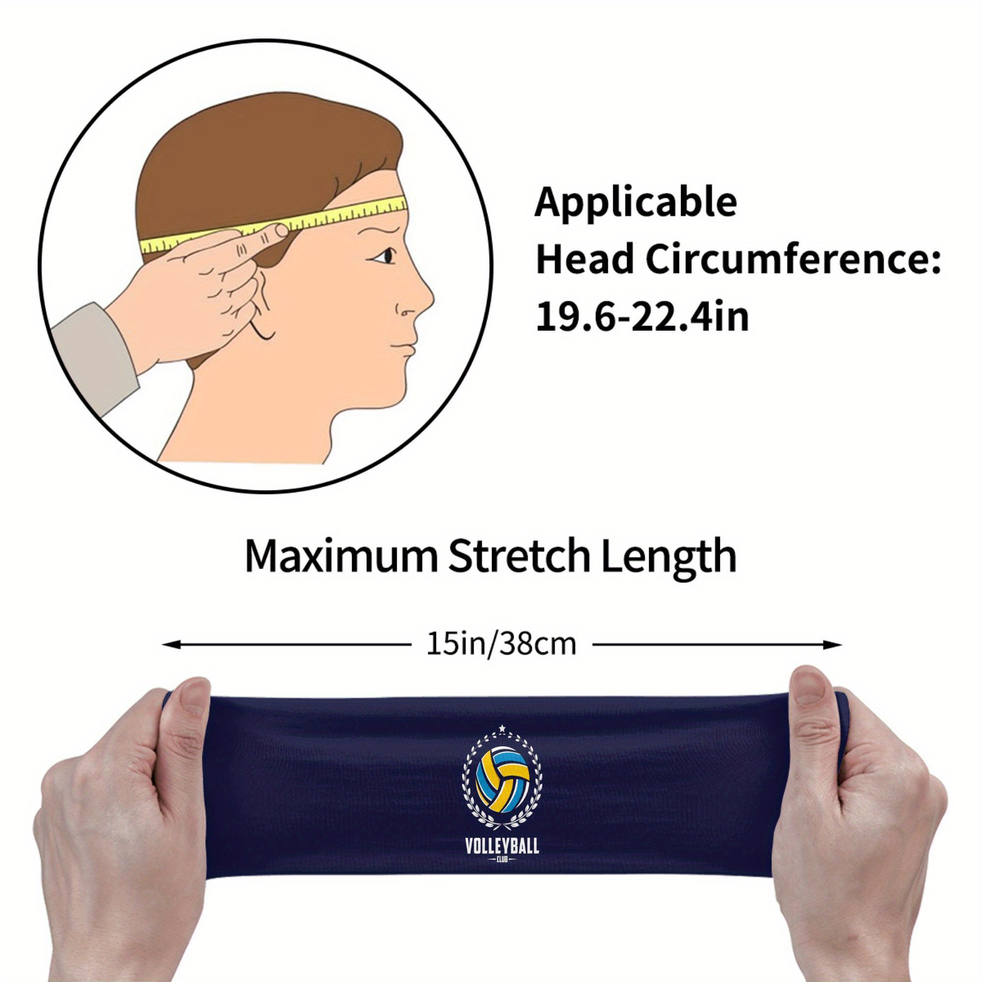 배구 클럽 머리띠 네이비 블루 스포츠 헤어 액세서리 배 - Men'S Volleyball Accessories 리뷰 및 가격