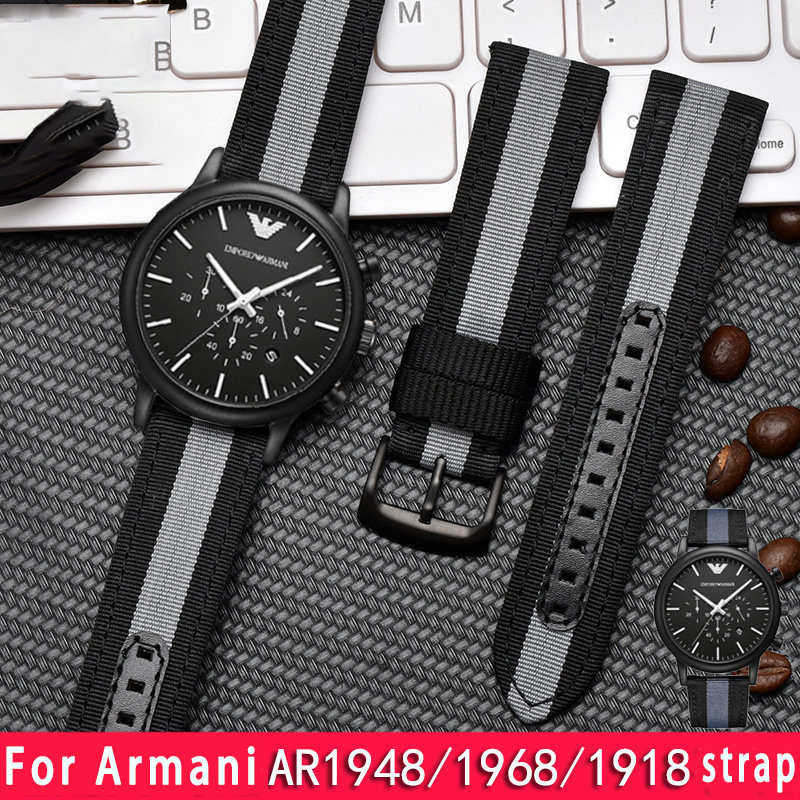 아르마니 AR1948 1968 1918 나일론 스트랩  - Men'S Accessories Armani 리뷰 및 가격