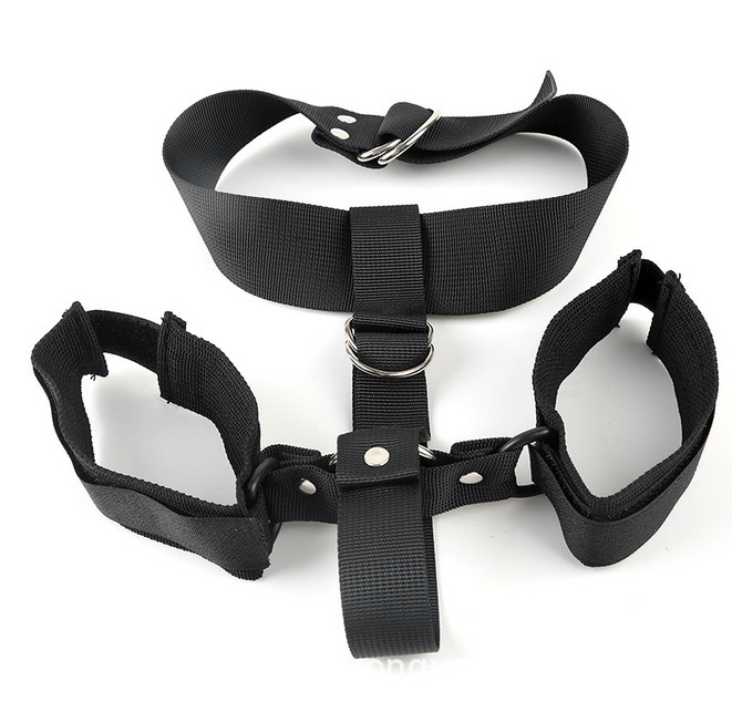 BDSM 제한 하네스 오픈 다리 스프레더 커플을위한 섹 - Men Accessories Shop 리뷰 및 가격