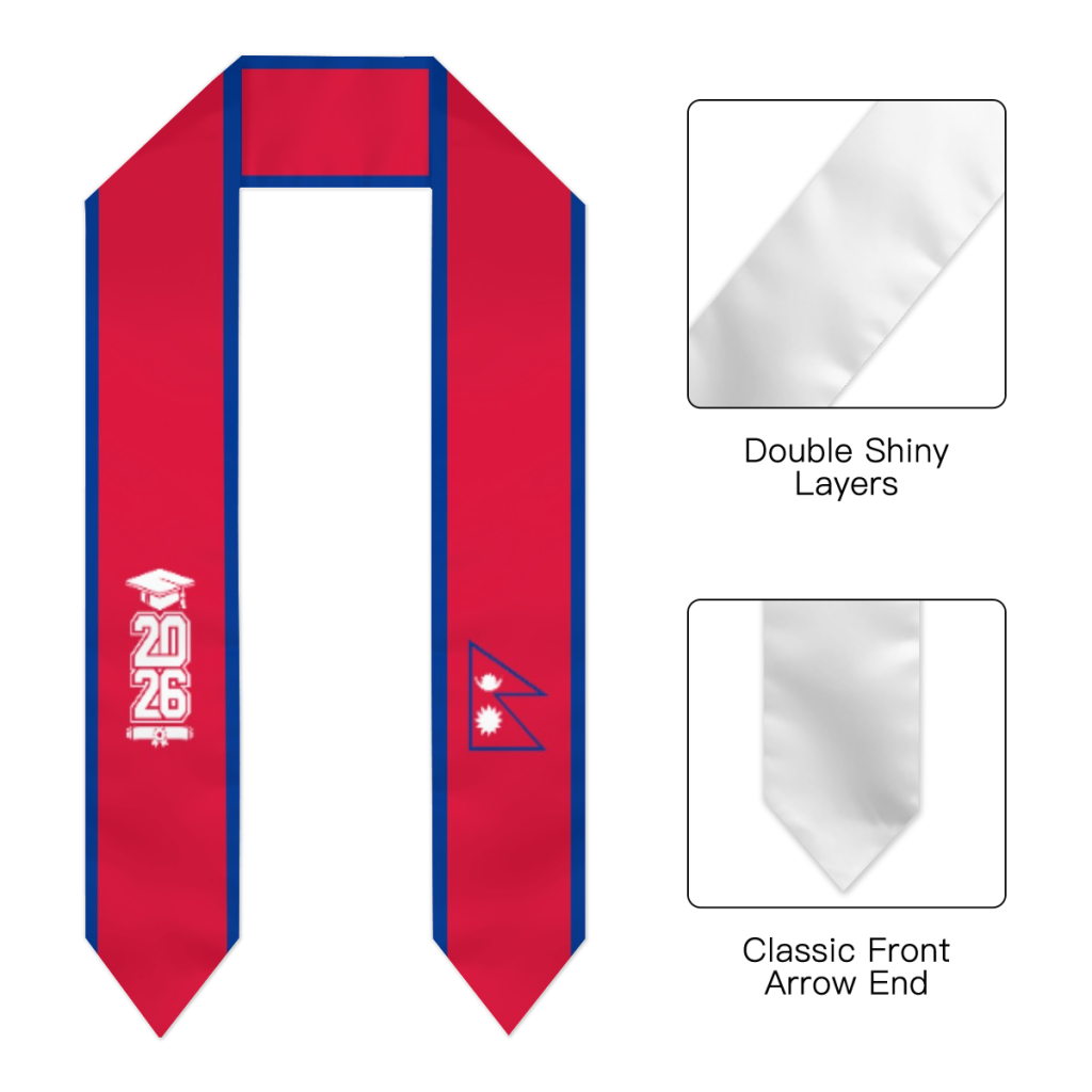 2026년 졸업생 네팔 국기 스카프 졸업 띠 스톨 유학 - Men Accessories Nepal 리뷰 및 가격